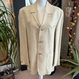 Classic Beige Men's Blazer